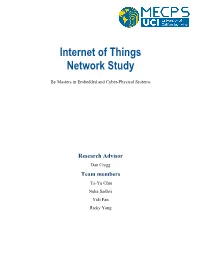Internet of Things Network Study