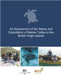 Status and Exploitation of Marine Turtles in the British Virgin Islands