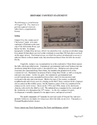 Historical Overview