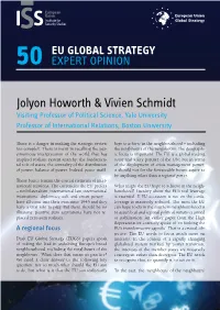 Jolyon Howorth & Vivien Schmidt