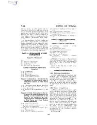 990 PART 23—ENDANGERED SPECIES CONVENTION Subpart A—Introduction