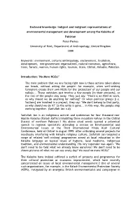 Indigent and Indignant Representations Of