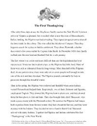 Thanksgiving Source Text