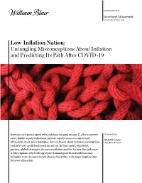 Untangling Misconceptions About Inflation and Predicting Its Path After COVID-19