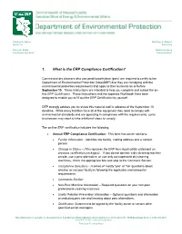 1. What Is the ERP Compliance Certification?