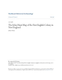 The John Hunt Map of the First English Colony in New England Jeffrey P