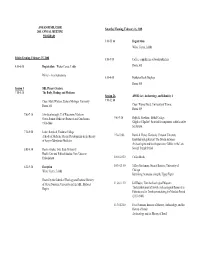 Aos/Asor/Sbl/Csbr 2008 Annual