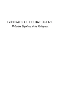 Molecular Signatures of the Pathogenesis ISBN-10: 90-9021312-0 ISBN-13: 978-90-9021312-5