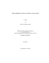 The Representation of Neonaticide in the Media