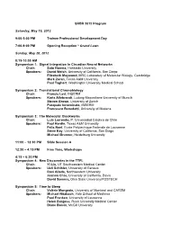SRBR 2012 Program