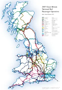 2007 Great Britain National Rail Passenger Operators Dingwall