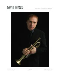 Trumpeter • Composer • Arranger