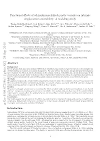 Functional Effects of Schizophrenia-Linked Genetic