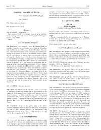 Legislative Assembly of Alberta Prayers