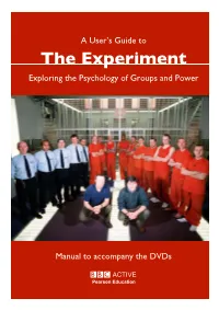 The Experiment