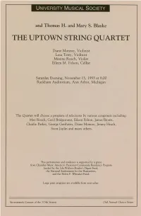 The Uptown String Quartet