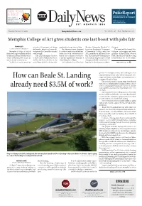 How Can Beale St. Landing Already Need $3.5M of Work?