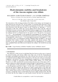 Hydrodynamic Stability and Breakdown of the Viscous Regime Over Riblets