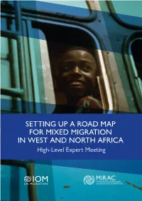 Setting up a Road Map for Mixed Migration in West And