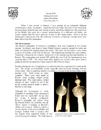 When I First Arrived in Kuwait, I Was Greeted by an Extremely Different Environment, Culture, and People