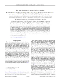 (2020) How Solar Cell Efficiency Is Governed by the Αμτ Product