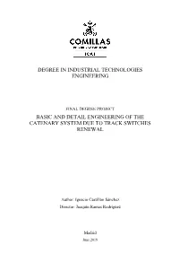 Degree in Industrial Technologies Engineering Basic