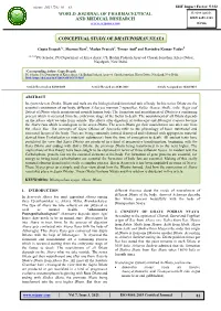 Conceptual Study of Dhatuposhan Nyaya