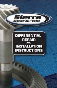 Installation Instructions