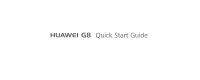 Quick Start Guide G8
