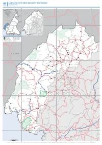CAMEROON, NORTH-WEST and SOUTH-WEST REGIONS A1 Reference Map Update of June 2018