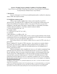 Syntax 5: Working Toward an Identity Condition of Verb Phrase Ellipsis
