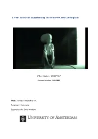 Experiencing the Films of Chris Cunningham