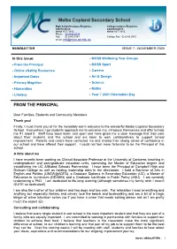 MCSS Newsletter Issue 7
