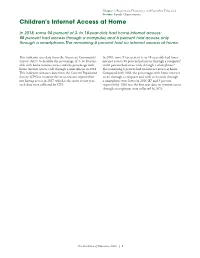 Children's Internet Access at Home