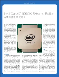 Intel Core I7-5960X Extreme Edition and Then There Were 8
