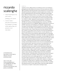 Riccardo Scalenghe