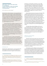 Security Sector Reform in Albania: Challenges and Failures Since The