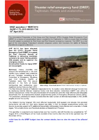 Disaster Relief Emergency Fund (DREF) Tajikistan: Floods and Avalanches