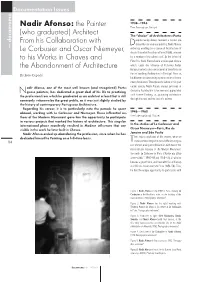 Nadir Afonso: the Painter (Who Graduated) Architect from His