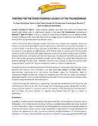 Prepare for the Super Powered Launch of the Thundermans