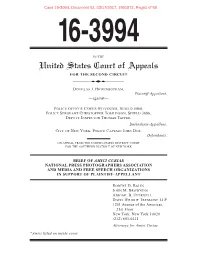Amicus Briefs on Many First Amendment Issues, Including the Right to Record Police