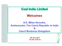 Coal Mining in India