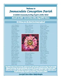 Immaculate Conception Parish