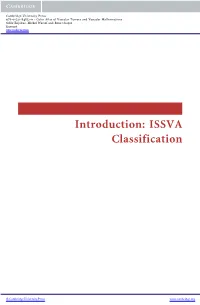 ISSVA Classification