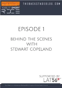 Review Transcript Stewart Copeland Copy