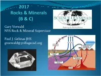 Rocks and Minerals in This Station-Based Event