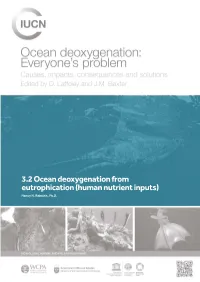 3.2 Ocean Deoxygenation from Eutrophication (Human Nutrient Inputs) Nancy N