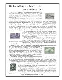 06-12-1859 Comstock Lode.Indd