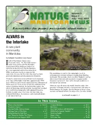 Alvars in the Interlake