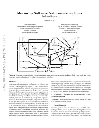 Measuring Software Performance on Linux Technical Report